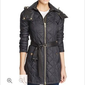 Burberry quilted coat